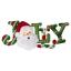 Kit déco en feutrine - Jolly Santa
