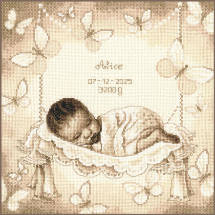 Bébé dans un hamac