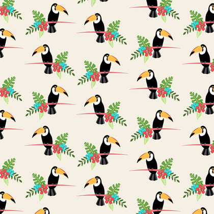 Tropical - Tucano on Cream