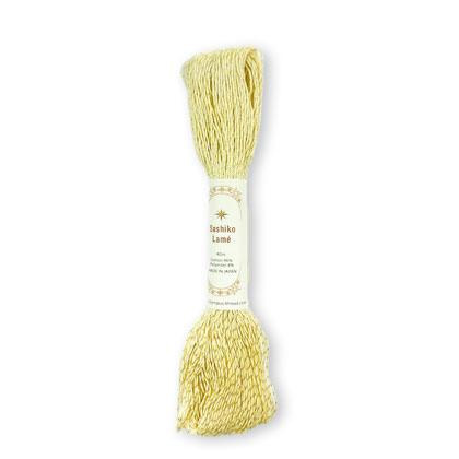 Fil Lamé pour Sashiko - Jaune