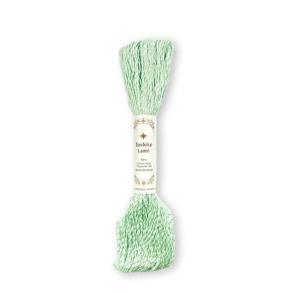 Fil Lamé pour Sashiko - Vert d\'eau