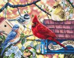Oiseaux chanteurs du printemps