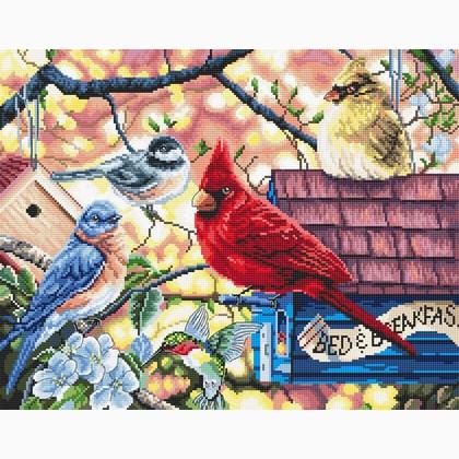Oiseaux chanteurs du printemps