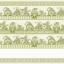 Serviette - Nisser Lurex - Vert