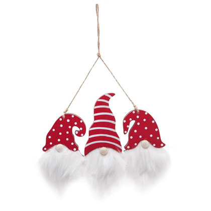 Tetes lutins en bois