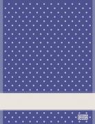Serviette - Pois - Bleu