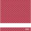 Serviette - Pois - Cerise