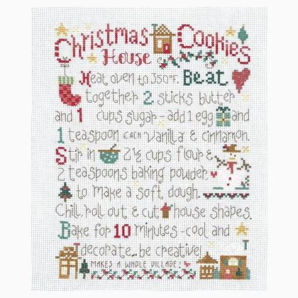 Christmas House Cookies