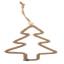 Arbre en bois et jute