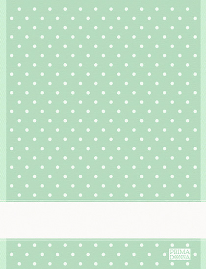 Serviette - Pois - Vert menthe