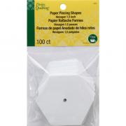 Papier rattache formes - Hexagon