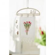 Cintre en bois - Tulpenstrauß (Bouquet de tulipes)