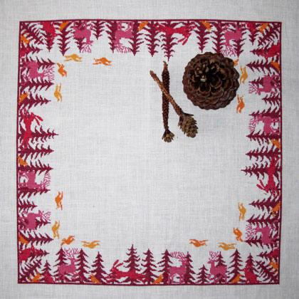 Centre de table - Animals of the Forrest