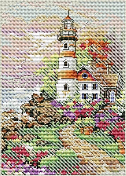 Phare à l\'aube