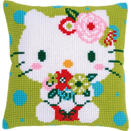 Coussin - Hello Kitty Floral