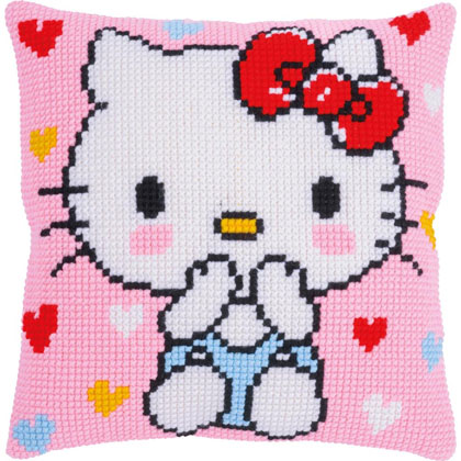 Coussin - Hello Kitty Kiss Kiss