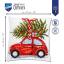 Coussin : Voiture de Noël