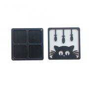Coffret en bois - Chat