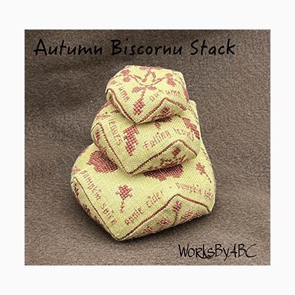 Autumn Biscornu Stack