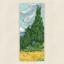Champs de blé avec cyprès - Vincent Van Gogh - Marque-page