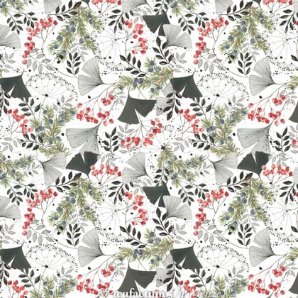 Beerenzeit - 50x140cm.