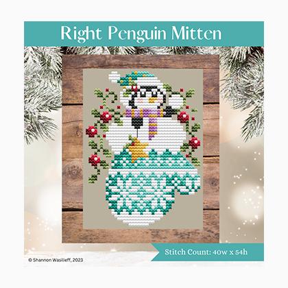 Right Penguin Mitten