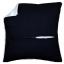 Derrière coussin avec charnière - Noir