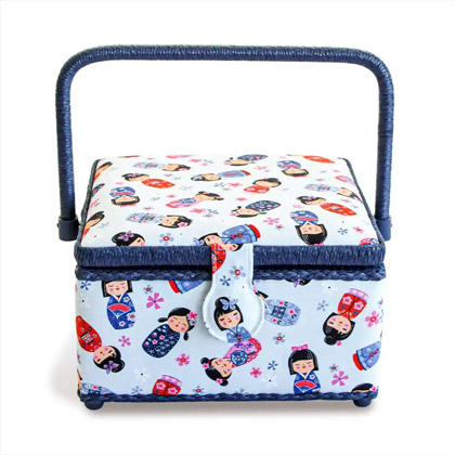 Coffret à ouvrage Kokeshi