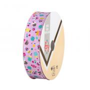 Biais Jolly - Bonbons Rose (30 mm)