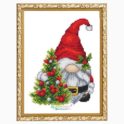 Christmas Father Gnome 2023 (Santa & Christmas tree)