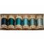 Soie Perlée - Pack 6 nuances - Turquoise