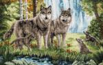 Famille de loups