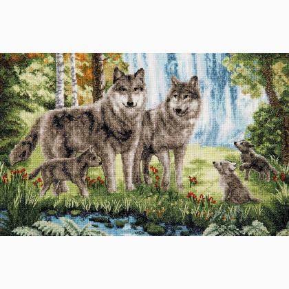 Famille de loups