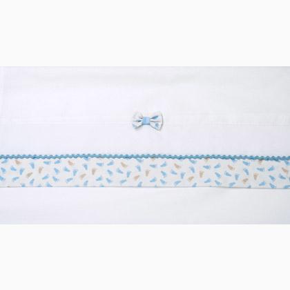 Drap lit - Primi Passi - Bleu Ciel