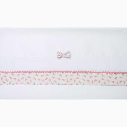 Drap lit - Primi Passi - Rose