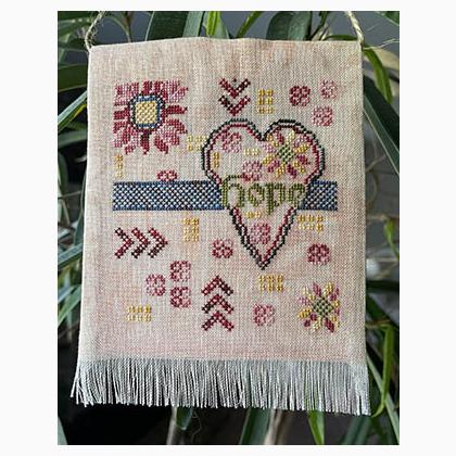 Hopeful Heart Prayer Flag