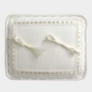 Coussin pour anneaux de mariage - Beige
