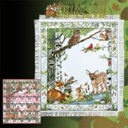 Woodland Wildlife Afghan