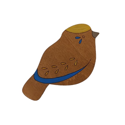 Needle Nanny - Oiseau - Bleu