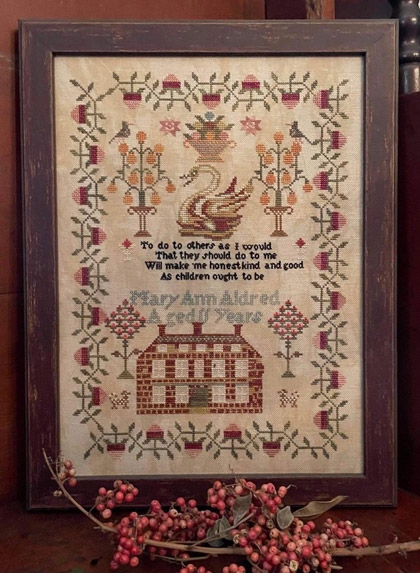 Mary Ann Aldred Sampler