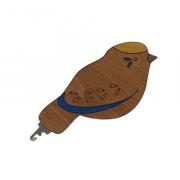 Enfileuses pour aiguilles - Oiseau - Bleu