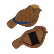 Porte aiguilles - Oiseau - Bleu