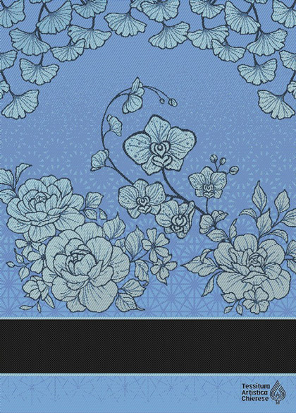 Serviette - Sakura - Arc-en-Ciel Bleu
