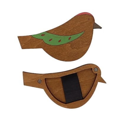 Porte aiguilles - Oiseau - Vert