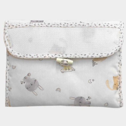 Sac porte-layette - Animaletti - Gris