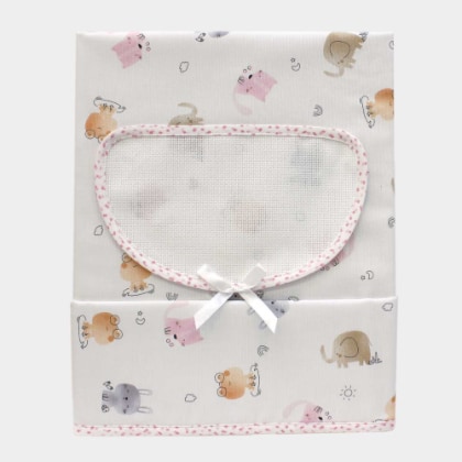 Couverture de Printemps - Animaletti - Rose