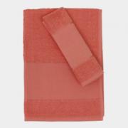 Lot de 2 serviettes - Terracotta