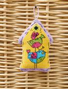 Maisonettes pour les oiseaux - Jaune