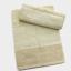 Lot de 2 serviettes - Décorées - Crème