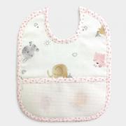 Bavoir - Animaletti - Rose
